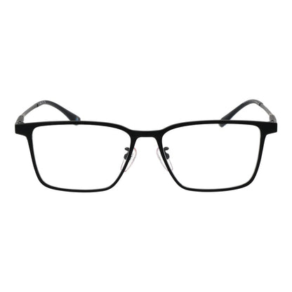 BMW Men’s Black Titanium Optical Glasses – Rectangle Frame