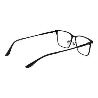 BMW Men’s Black Titanium Optical Glasses – Rectangle Frame