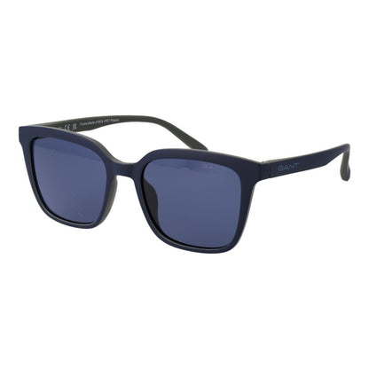 Gant Unisex Sunglasses – Blue Square Frame, Plastic Lenses