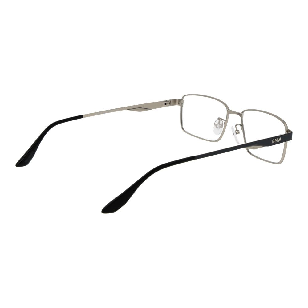 BMW Men's Optical Glasses – Gunmetal Square Frame, 56mm