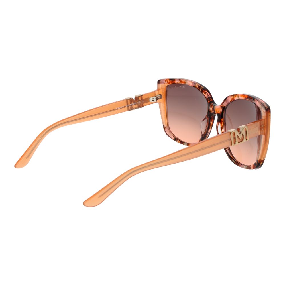 Marciano by Guess Women's Sunglasses – Multicolor Butterfly Frame, Coral Gradient Lenses