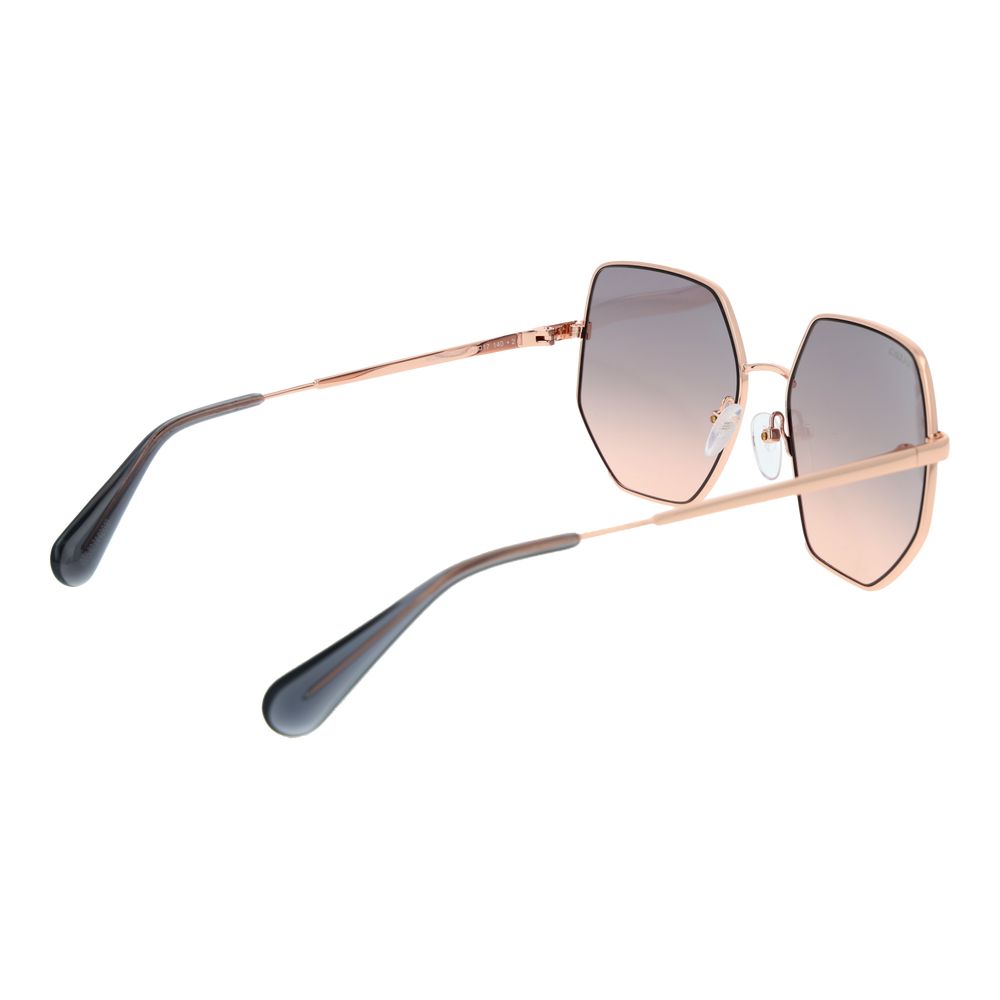 Max & Co Women's Sunglasses – Rose Gold Metal Frame, Black Gradient Lenses