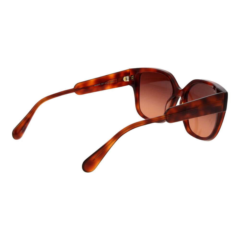Max & Co Women's Brown Plastic Sunglasses – Butterfly Full-Rim Style