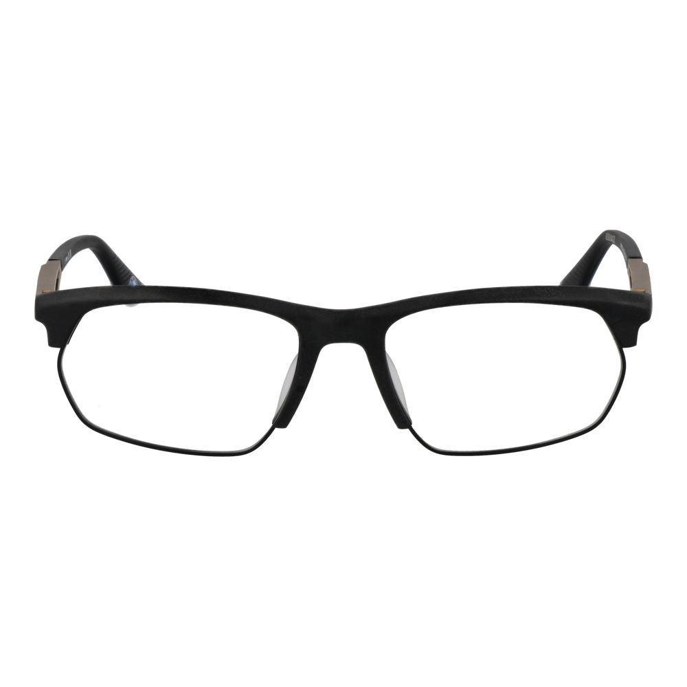 BMW Men's Optical Glasses – Black Full-Rim Rectangle Frame