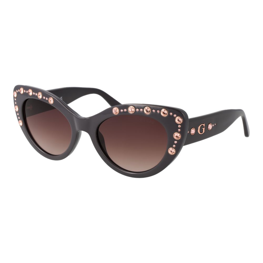 Guess Women’s Sunglasses – Grey Cat Eye Frame, Brown Gradient Lenses