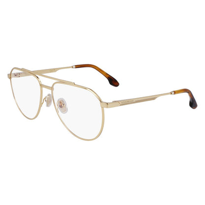 Victoria Beckham Women's Gold Metal Glasses - Full-Rim Aviator