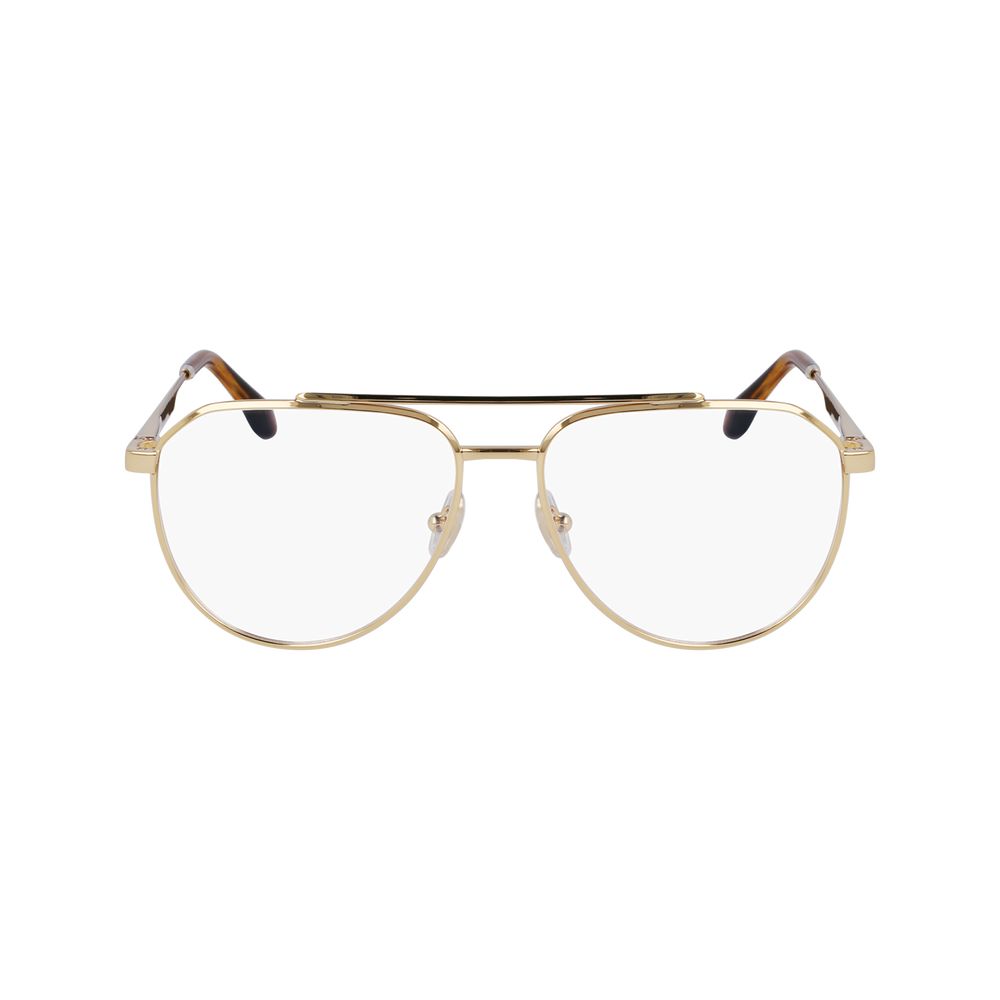 Victoria Beckham Women's Gold Metal Glasses - Full-Rim Aviator