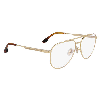 Victoria Beckham Women's Gold Metal Glasses - Full-Rim Aviator