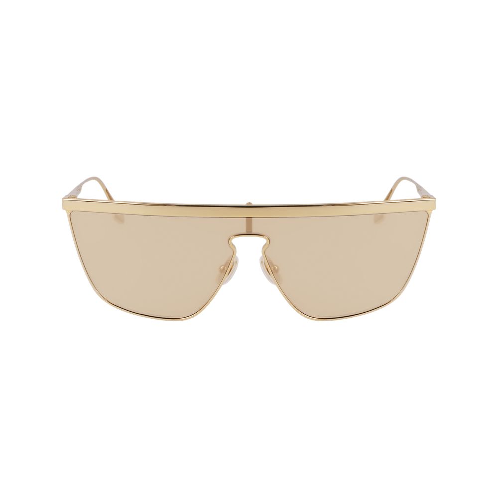 Victoria Beckham Women’s Sunglasses – Gold Full-Rim Frame, Mirrored Lenses