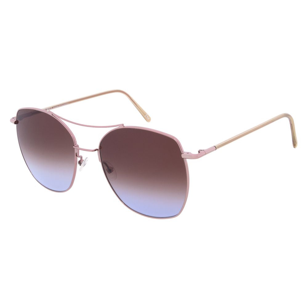 Andy Wolf Women’s Sunglasses – Brown Cat Eye Frame, Brown Lenses