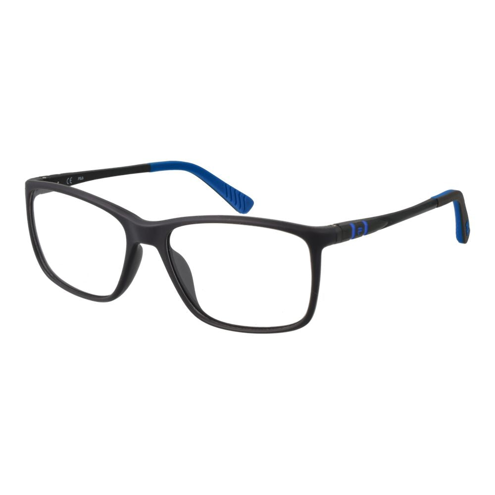 Fila Men's Optical Glasses – Grey Full-Rim Frame, 56mm