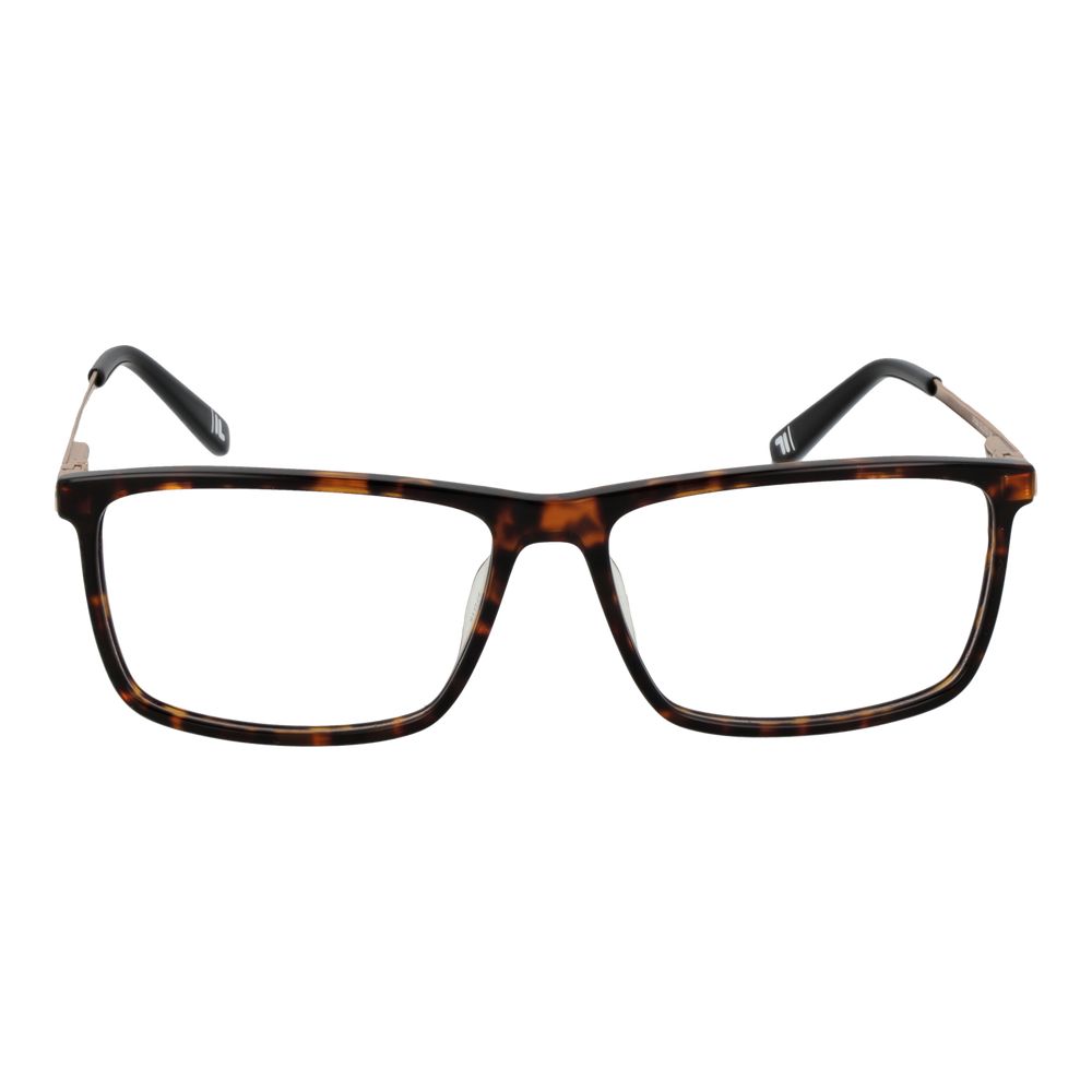 Fila Brown Demo-Lens Optical Glasses – Rectangle Full-Rim Frame
