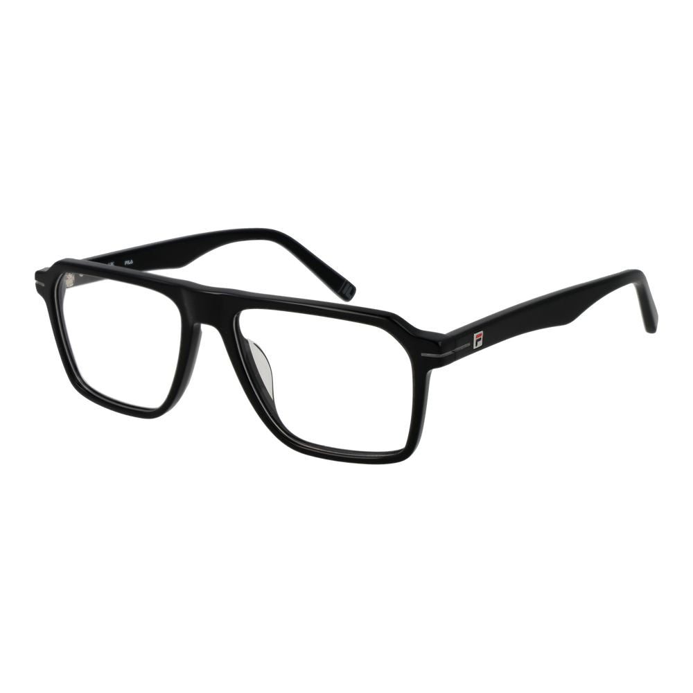 Fila Men's Optical Glasses – Black Aviator Frames, 54mm