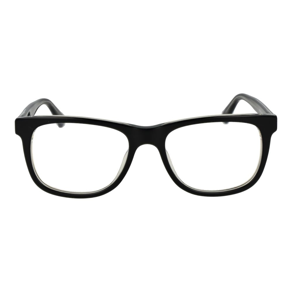 Police Men's Optical Glasses – Black Full-Rim Frame, 52mm