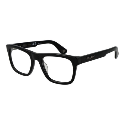 Police Men's Optical Glasses – Black Square Frame, 52mm