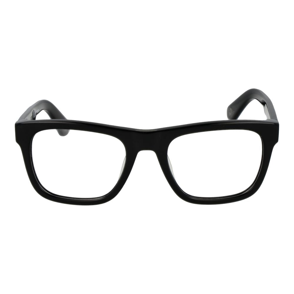 Police Men's Optical Glasses – Black Square Frame, 52mm