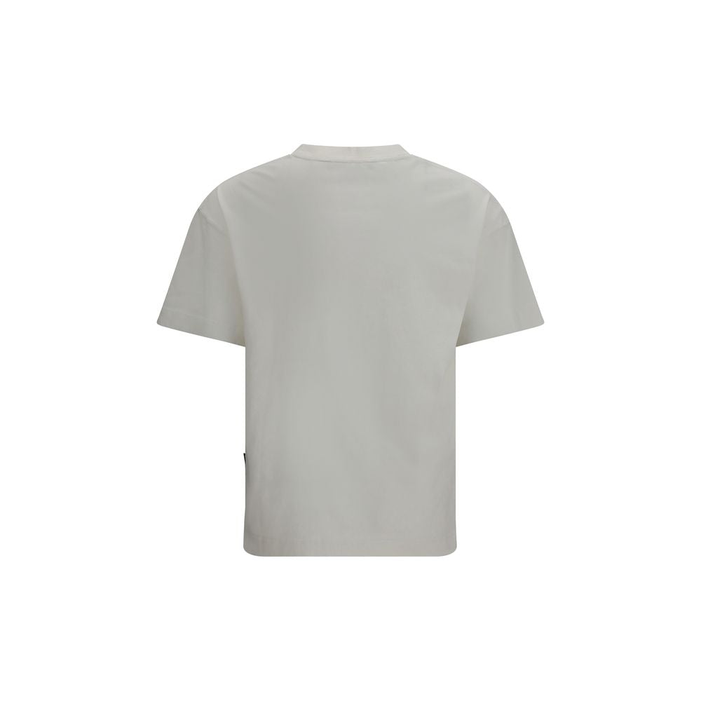 Palm Angels I Love PA White Cotton T-Shirt