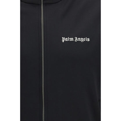 Palm Angels Black Polyester Sweatshirt