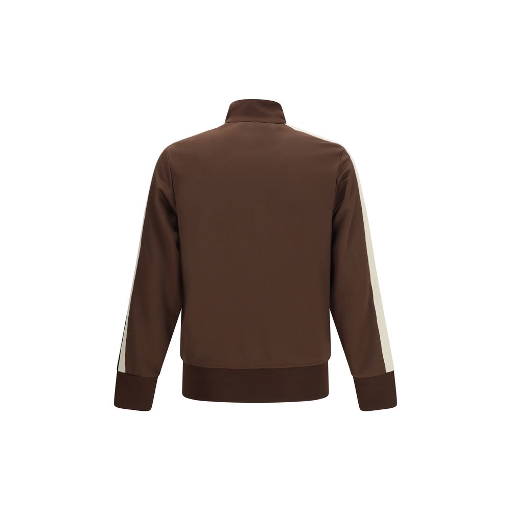 Palm Angels Brown Classic Logo Track Jacket