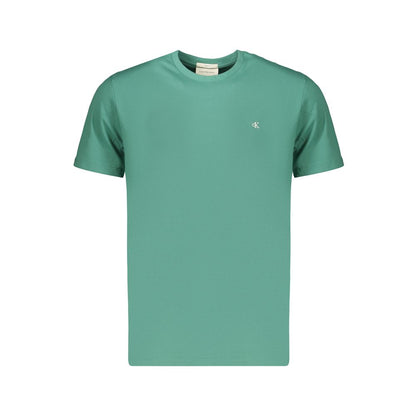 Calvin Klein Green Cotton Men's T-Shirt