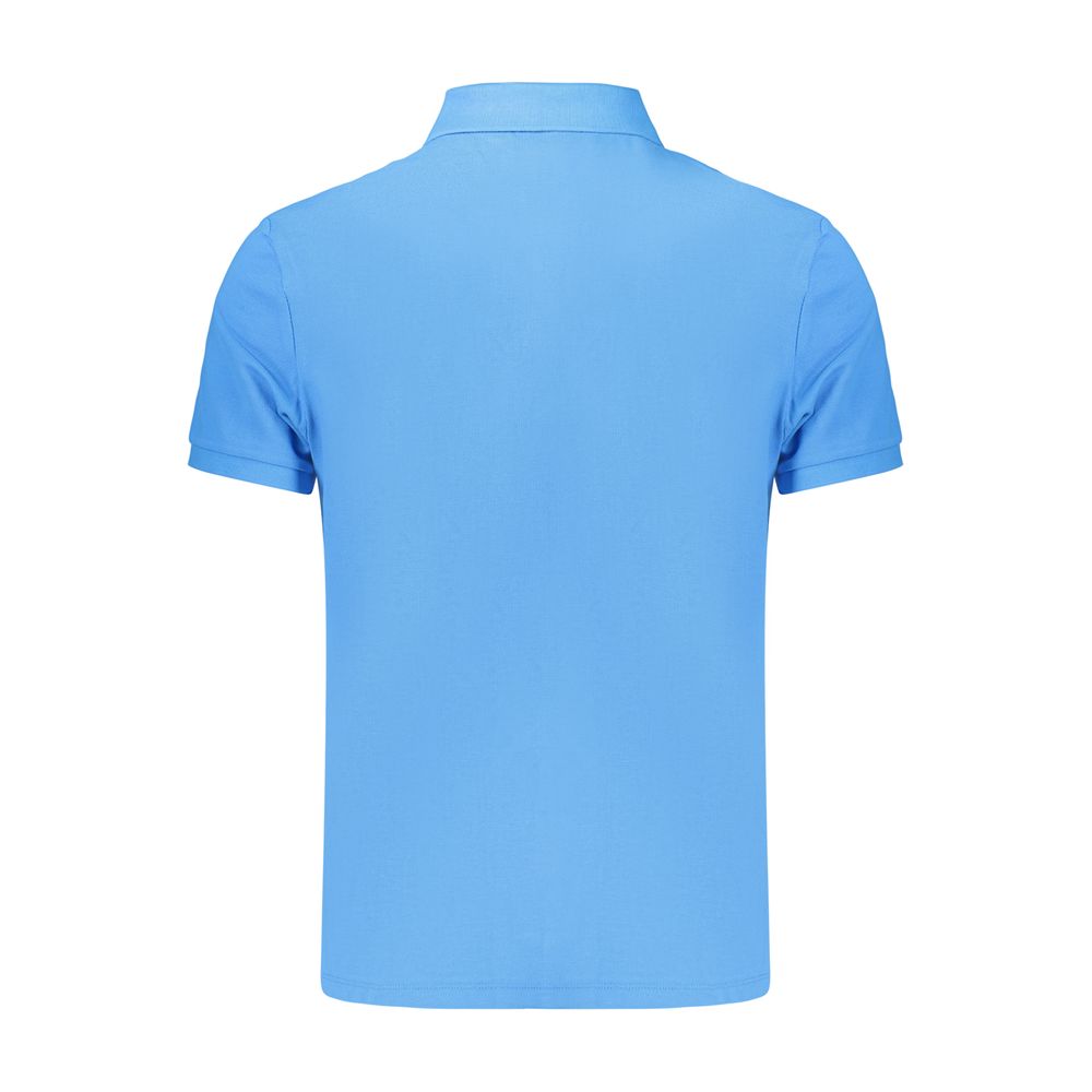 Calvin Klein Azzurro Cotton Men's Polo - Light Blue - XL