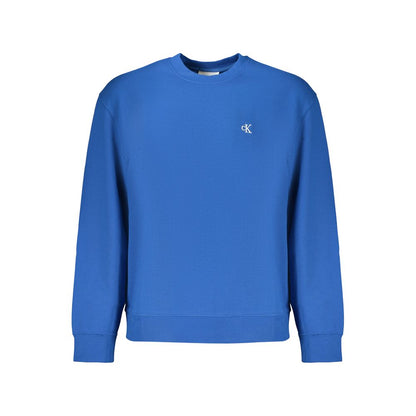 Calvin Klein Blue Cotton Mens Sweatshirt