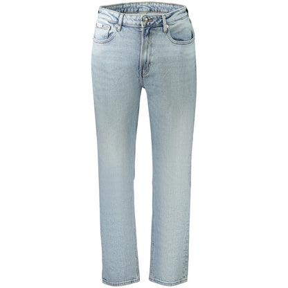 Calvin Klein Azzurro Cotton Womens Jeans