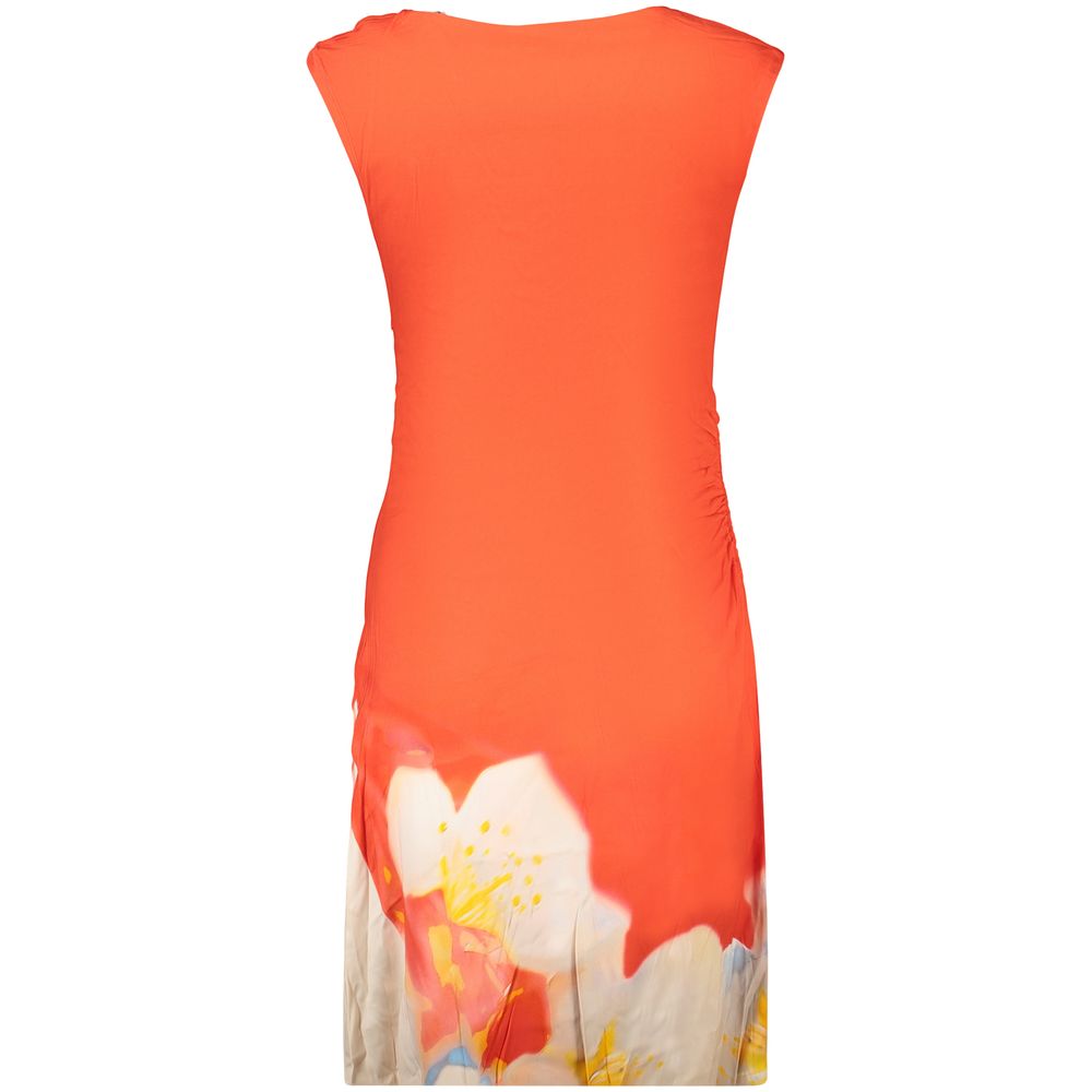 Desigual Red Viscose Womens Dress