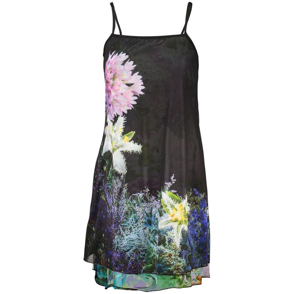 Desigual Black Polyester Women's Dress for Elegant Occasions