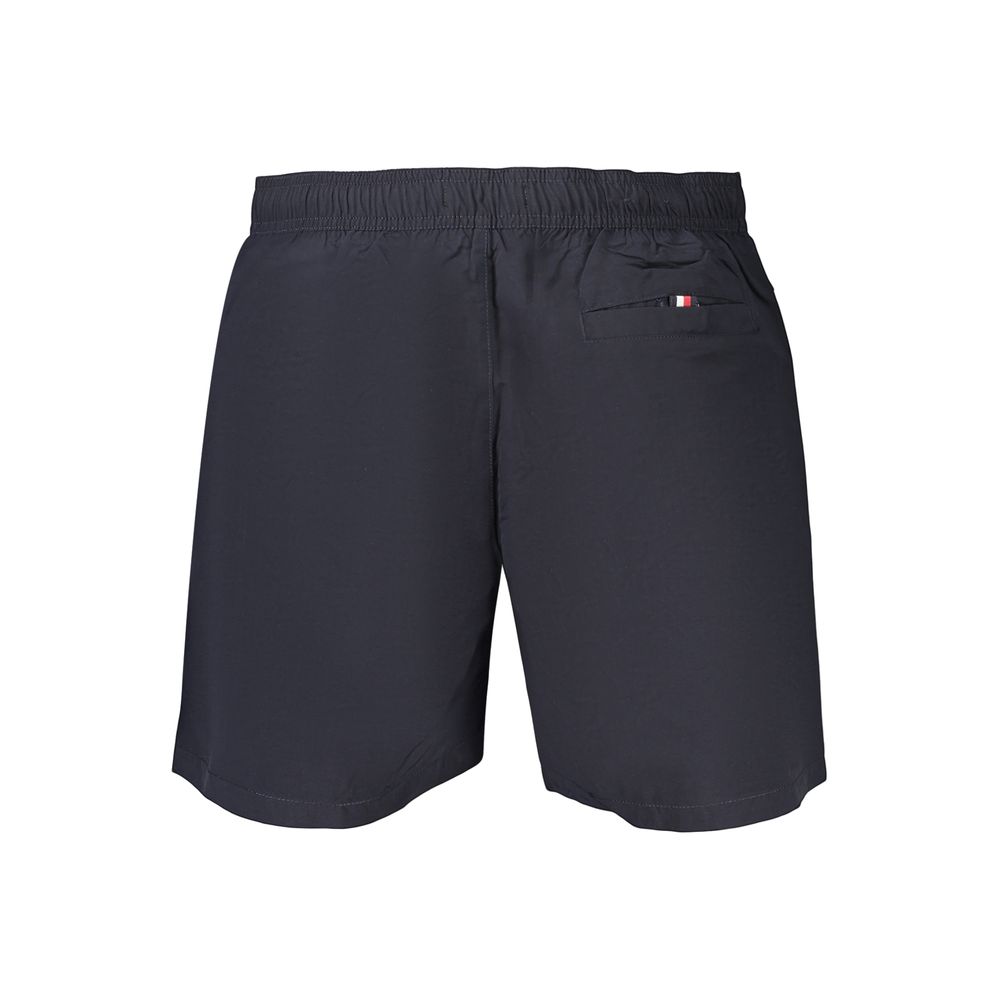 Tommy Hilfiger Blue Original Logo Mid-Length Swim Shorts