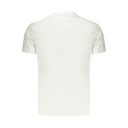 Napapijri Bianco Cotton Men's T-Shirt