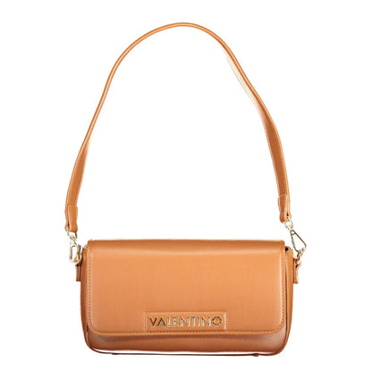 Mario Valentino Brown Faux Leather Handbag