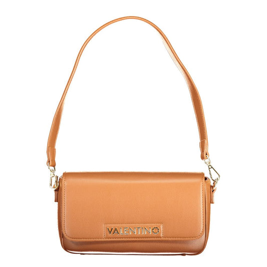 Mario Valentino Brown Faux Leather Handbag