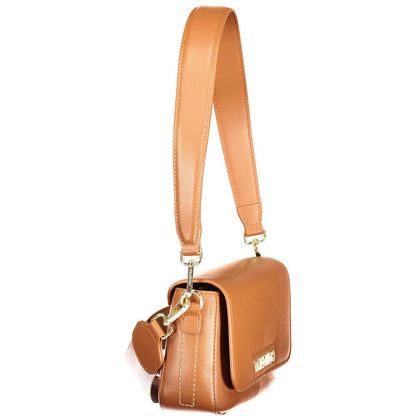 Mario Valentino Brown Faux Leather Handbag