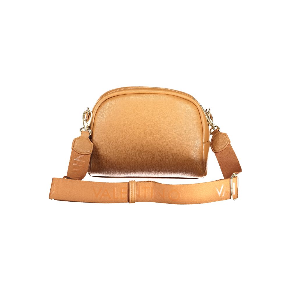 Mario Valentino Brown Faux Leather Handbag