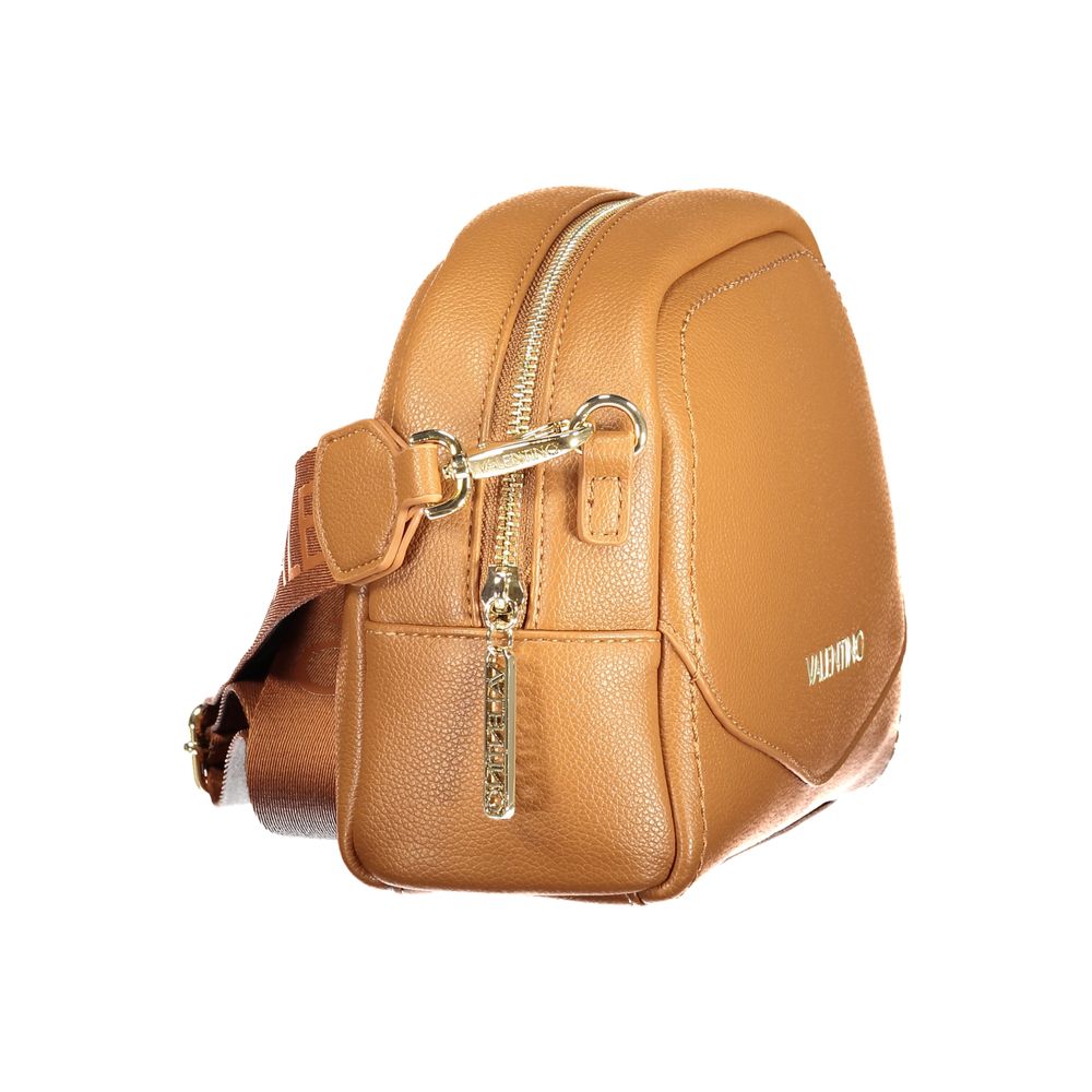 Mario Valentino Brown Faux Leather Handbag