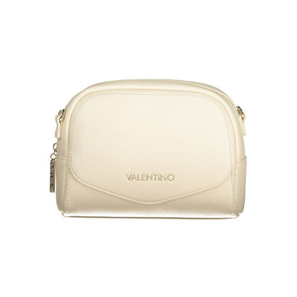 Mario Valentino Beige Faux Leather Handbag