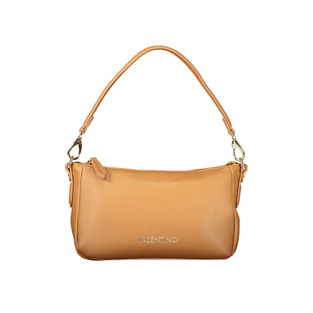 Mario Valentino Brown Faux Leather Handbag