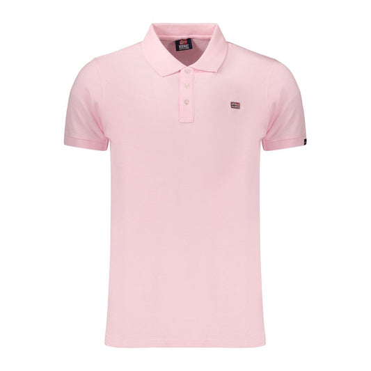 Norway 1963 Pink Cotton Polo Shirt - Classic Scandinavian Design