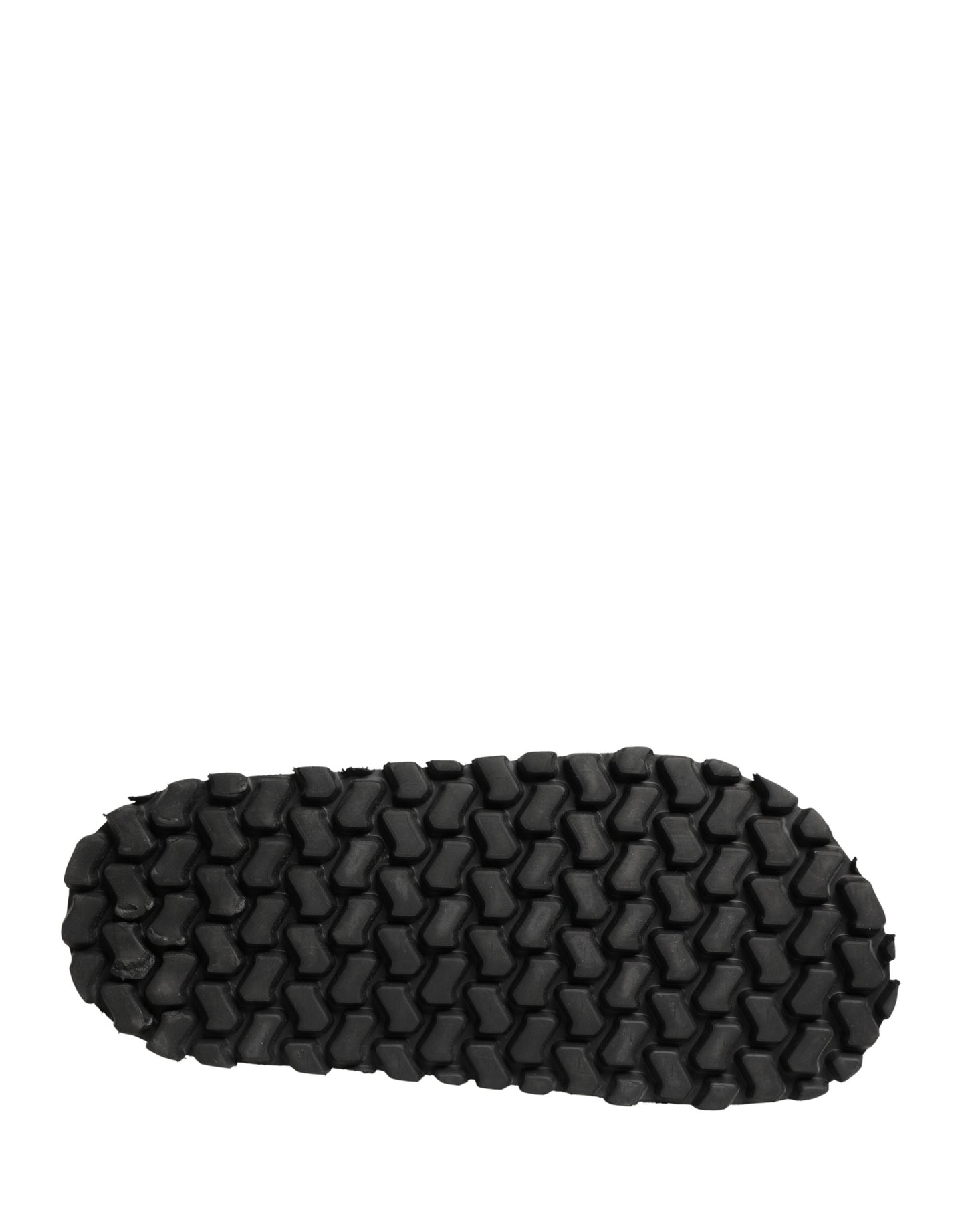 Dolce & Gabbana Black Ruching Detail Flats Sandals for Men