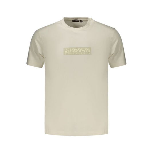 Napapijri Blue Cotton T-Shirt – Sustainable Urban Style
