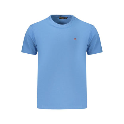 Napapijri Blue Cotton T-Shirt
