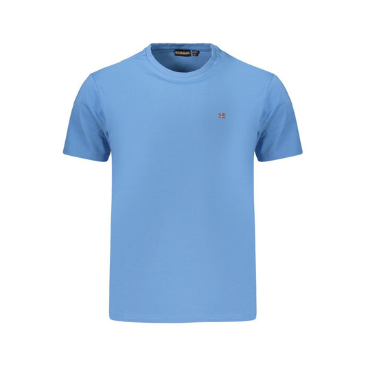 Napapijri Blue Cotton T-Shirt