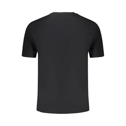 Napapijri Black Cotton T-Shirt - Effortless Urban Style