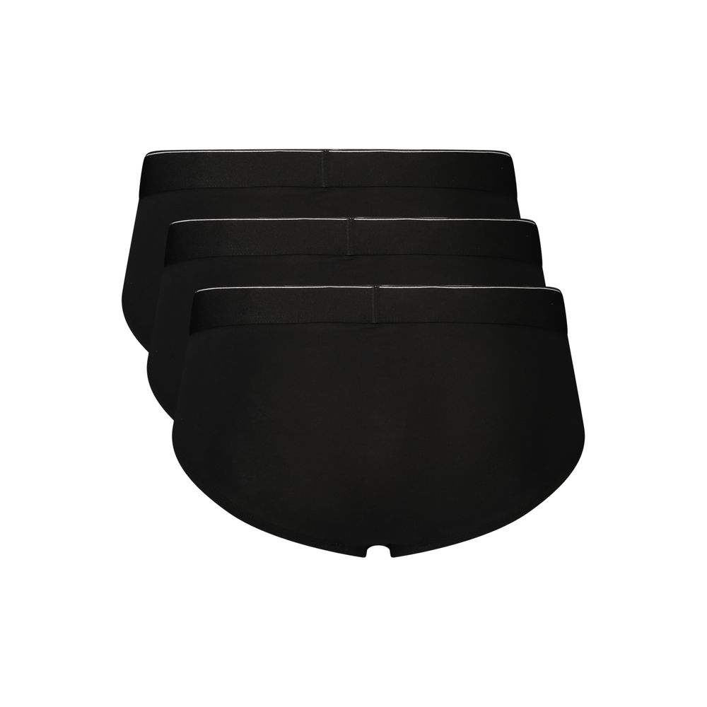 Calvin Klein Black Cotton Men's Underwear - Trio of Comfort and Style
