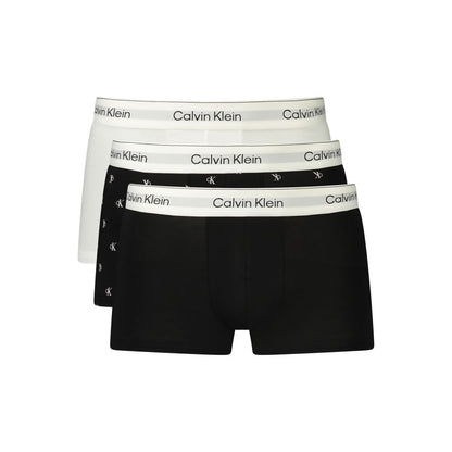 Calvin Klein Black Cotton Men's Boxer - Tri-Pack