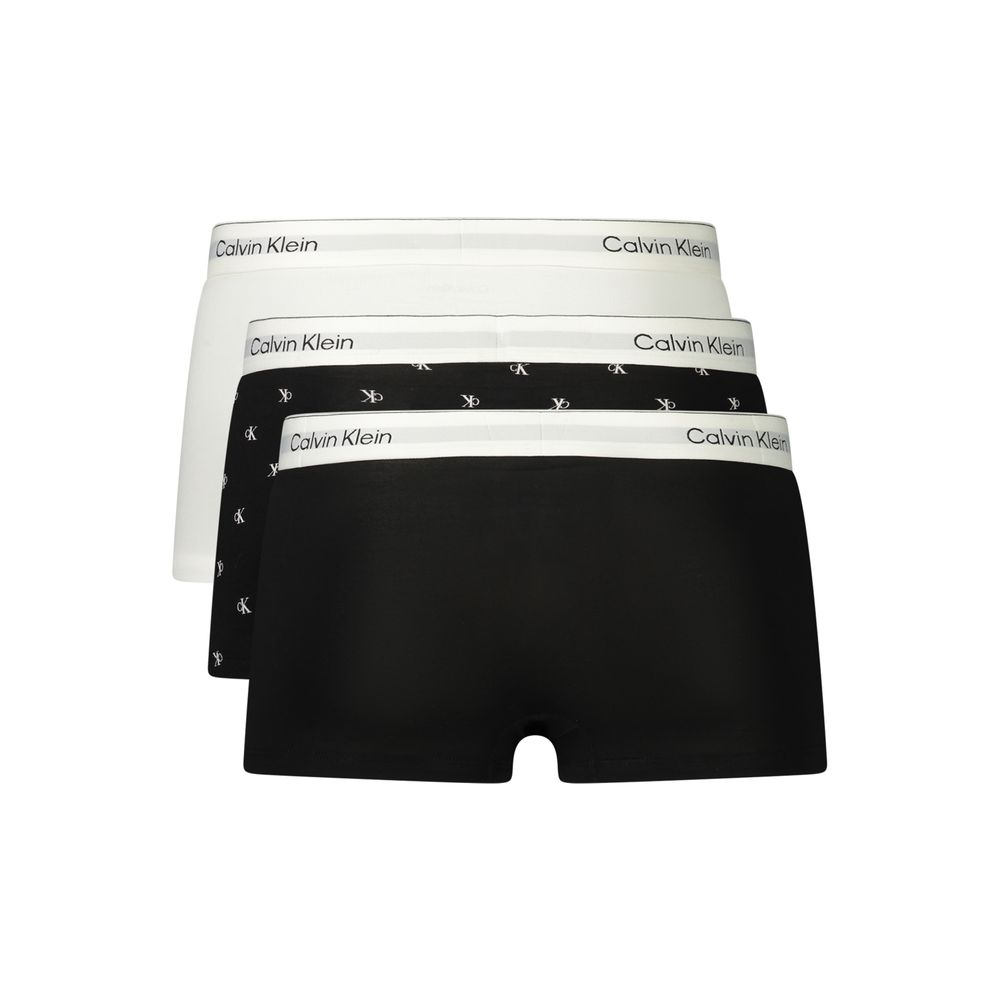 Calvin Klein Black Cotton Men's Boxer - Tri-Pack