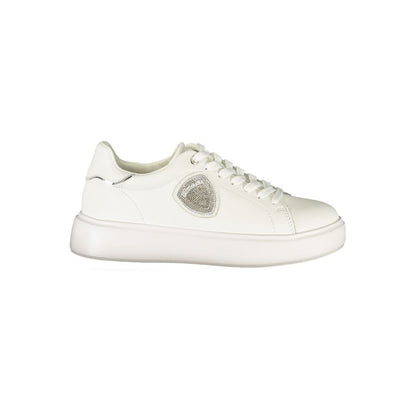 Blauer Bianco Leather Women's Sneaker - Stylish Comfort Meets Performance