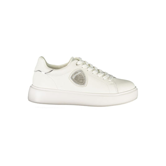 Blauer Bianco Leather Women's Sneaker - Stylish Comfort Meets Performance