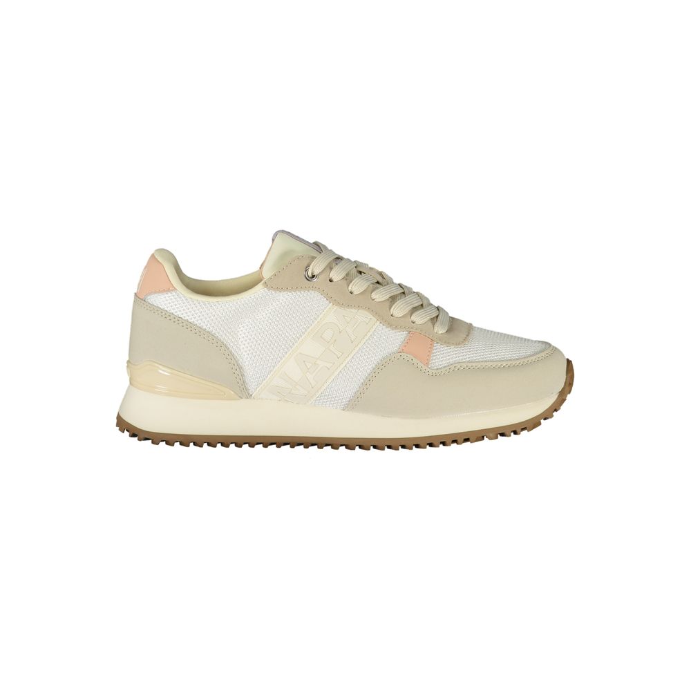 Napapijri Blue Polyester Athletic Sneakers